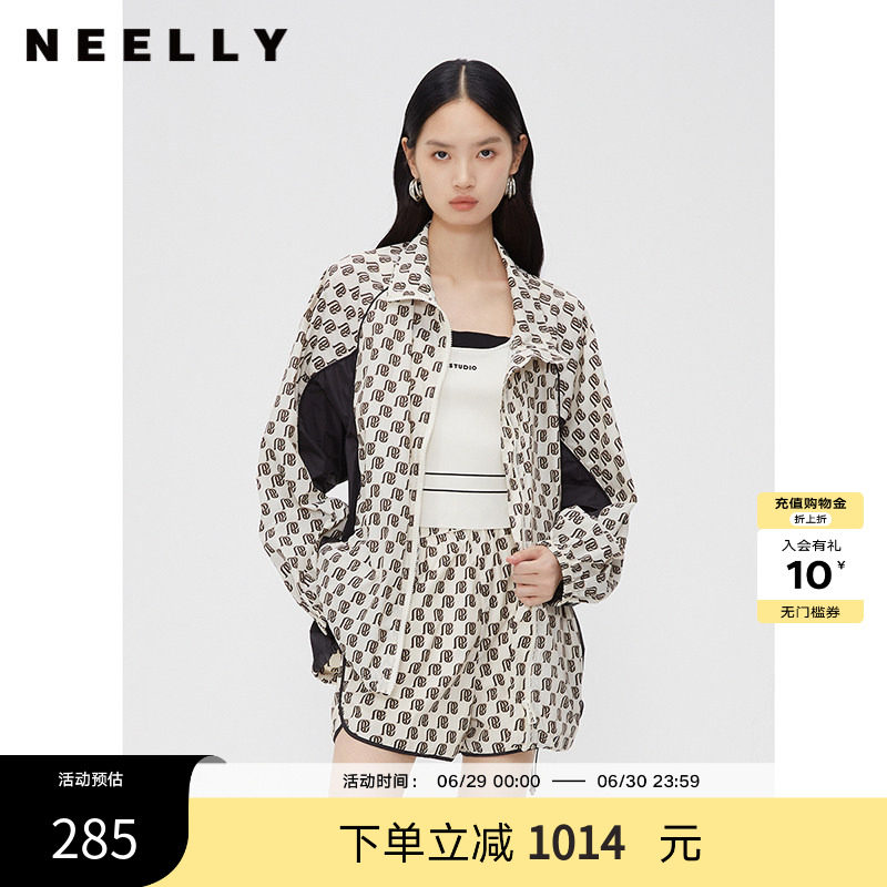 NEELLY纳俪商场同款夹克薄外套
