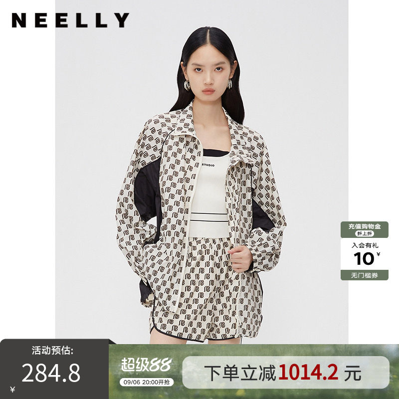 NEELLY纳俪商场同款夹克薄外套