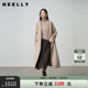 气质通勤双面呢大衣女优雅亲肤外套 新款 NEELLY纳俪商场同款 冬季