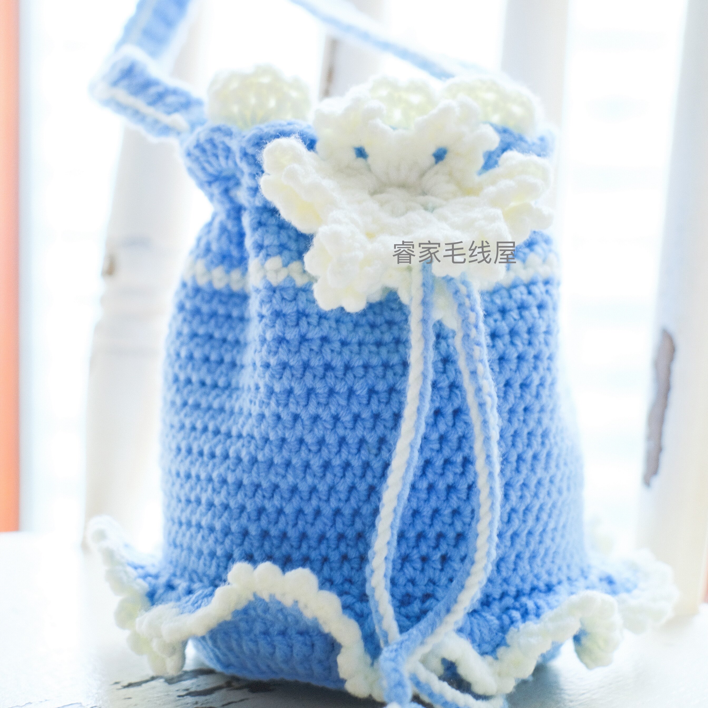 睿家毛线屋 冰雪奇缘公主艾莎包diy材料包钩织毛线送女友闺蜜