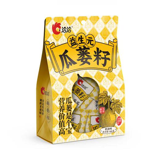 恰恰益生元瓜蒌籽奶油味66g/袋