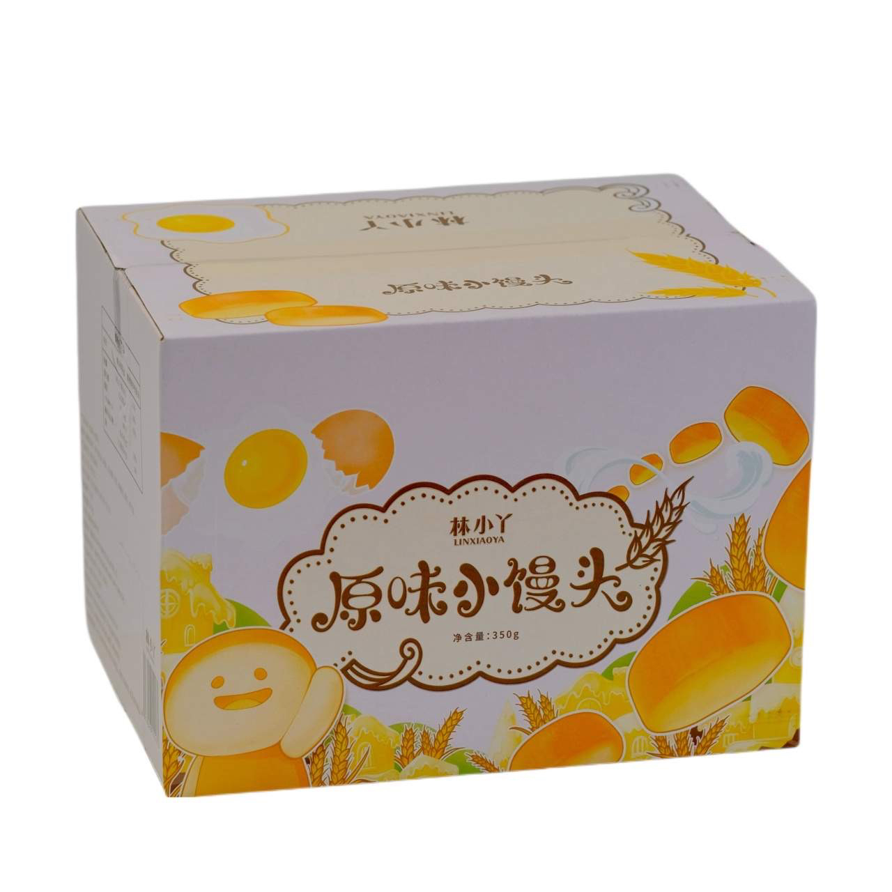林小丫原味小馒头350g箱装