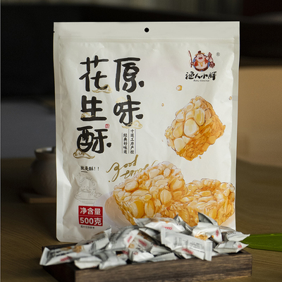 渔人小胖原味花生酥500g/袋