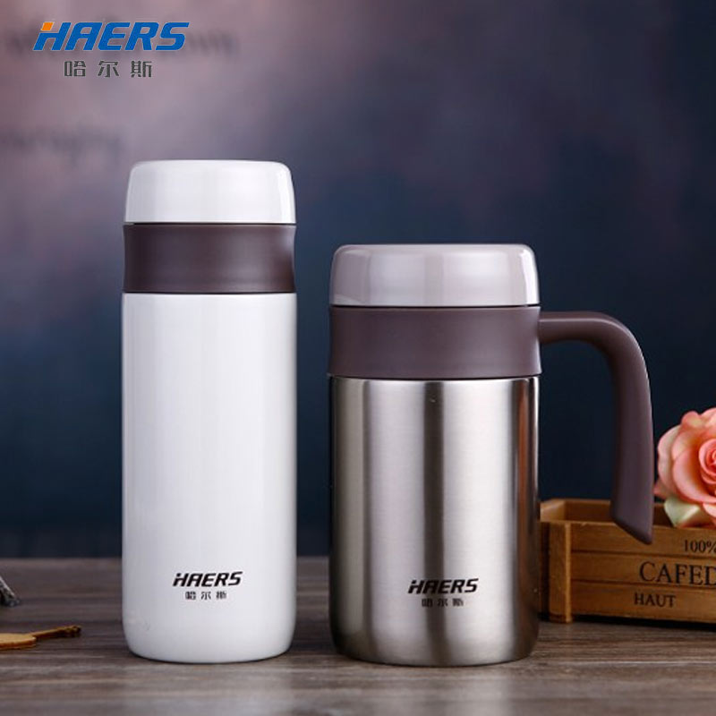 HALS ceramic thermos cup water cup stainless steel tea cup mens and womens Cup office Cup traditional Chinese medicine cup environmental protection cup