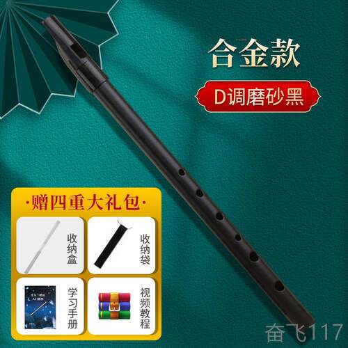 正品爱尔兰哨笛初学入门学生者属款口笛6孔cd调风笛新金直笛笛子