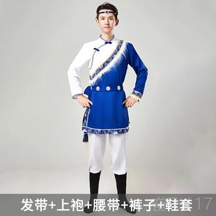 袖 女成人水袖 少数民服饰舞长短广场舞台表 藏族舞族蹈演出服装 正品