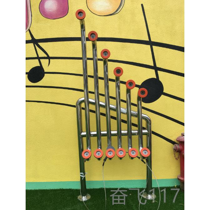 正品户外幼儿敲击乐器游乐园场公园小区互动筒击乐打器传声组合可