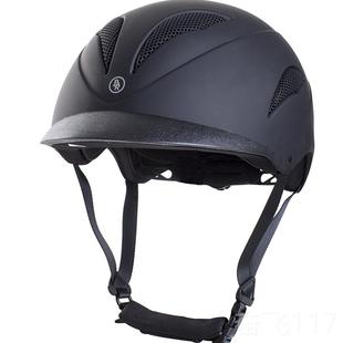 术女帽81 马术安马全帽可调节骑马安全帽男儿童骑马装 正品 BR英备式