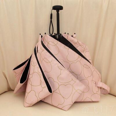 正品出口日本Sunshade Up外f50+ nSushade轻圆点铅笔伞迷你超羽毛