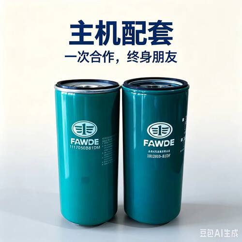 一汽J6旋装式柴油滤芯原厂