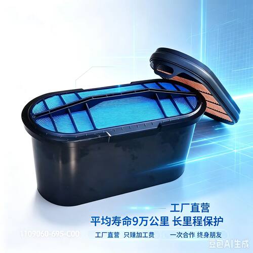 解放J6P375/420/460蜂窝空滤