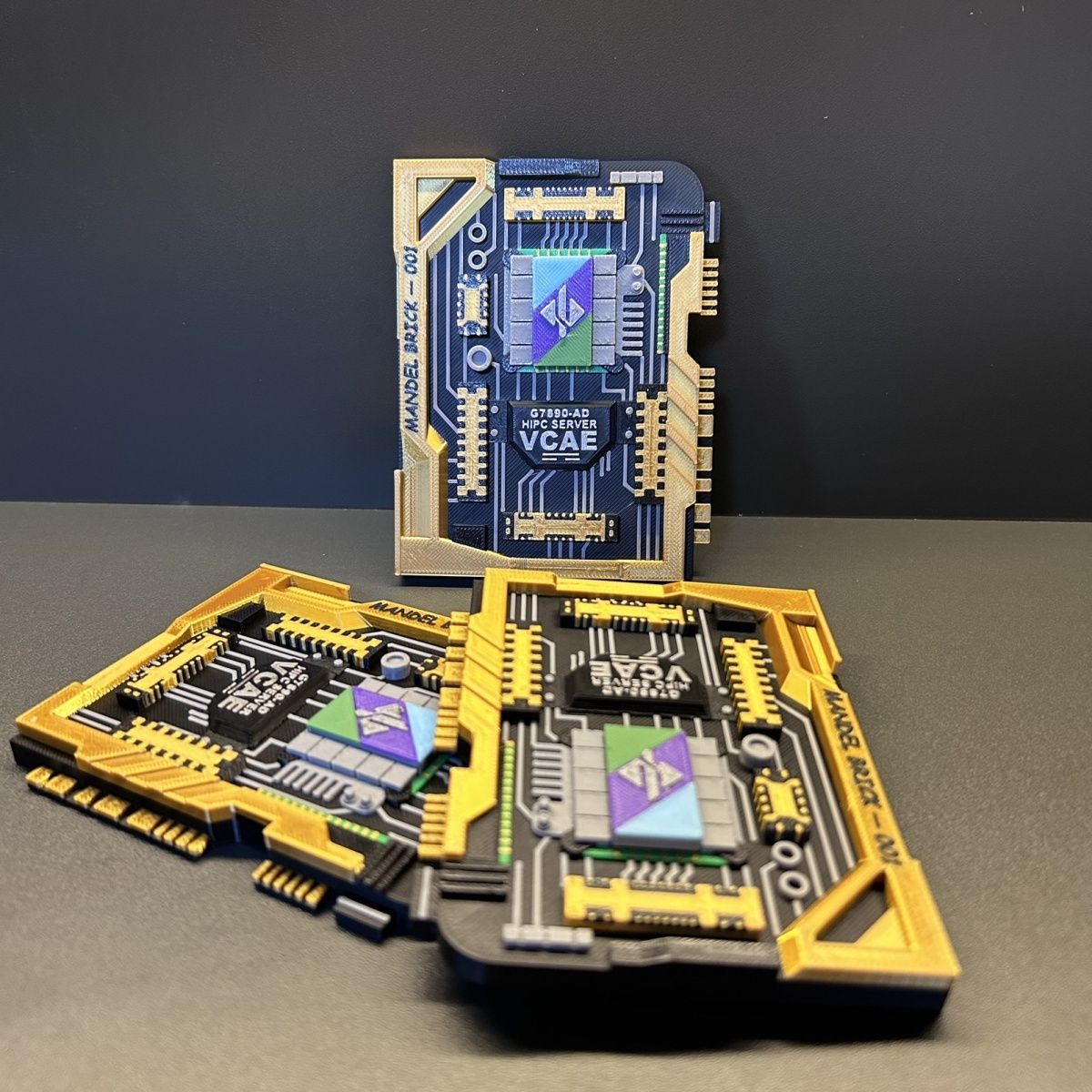 三角洲行动周边曼德尔算单元高度还原摆件3D打印模型收藏玩具