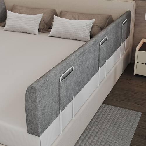 床围围栏婴儿防护栏床边一面宝宝单边软包防掉儿童挡板床上一边