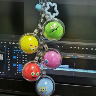 伍月天5525阿信演唱会diy应援手工挂件装 饰周边胡萝卜物料五颗球