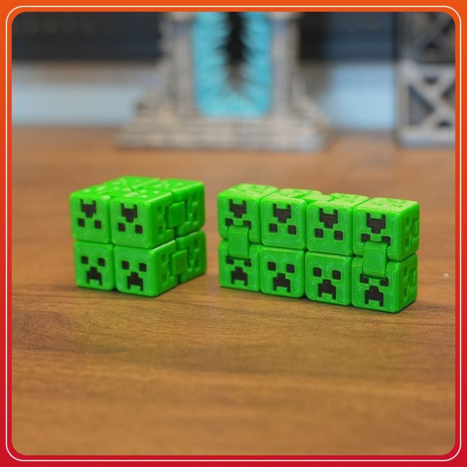 我的世界mc解压3d打印地摊无限魔方苦力怕指间玩具生日礼物潮玩图片