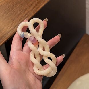 白玉猪大肠菩提根斜切原生态绕指柔学生佛珠盘玩手链菩提子文玩