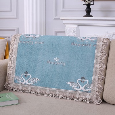 沙发垫巾防滑靠背盖布巾雪尼尔四季通用百搭简约现代欧式新款2023