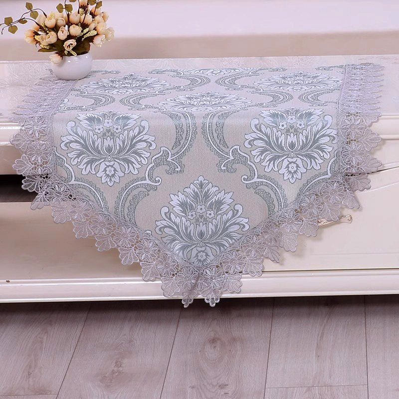 高精密沙发垫巾三角靠背巾欧式防尘扶手两边盖布四季通用防滑简约