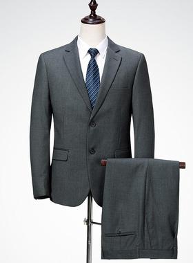 春秋新羊职业正装西套装中年男16942-SP式服商务休闲郎伴毛郎婚礼