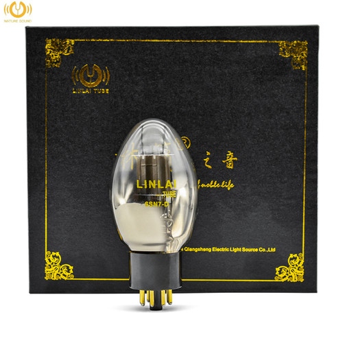 林籁钛屏6SN7-D电子管直代6N8P