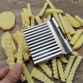 狼牙土豆刀花刀具切土豆波浪刀波纹刀琅琊土豆刀花式 薯条刀狼牙刀