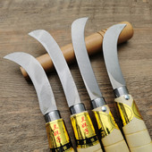 兰妹子小弯刀不锈钢香蕉刀水果刀弯刀开刃削菠萝神器菠萝刀割菜刀