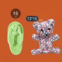 Веревочные тапочки+маленький медвежь