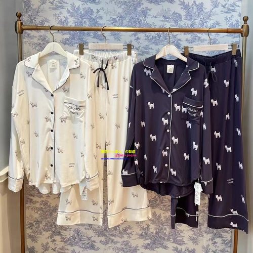 正品GP西高地莫代尔睡衣柔软亲肤