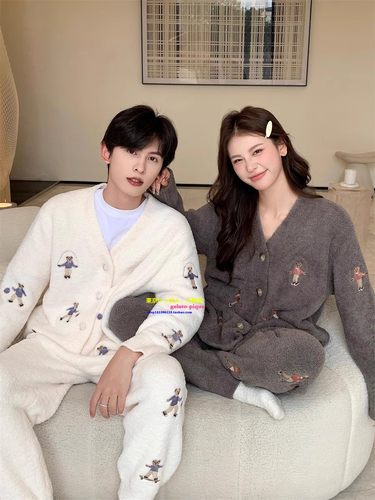 正品GP情侣男女软绵绵小熊睡衣