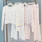 gelato pique秋冬新款 睡衣女樱花甜美修身 日本GP 柔软家居服套装