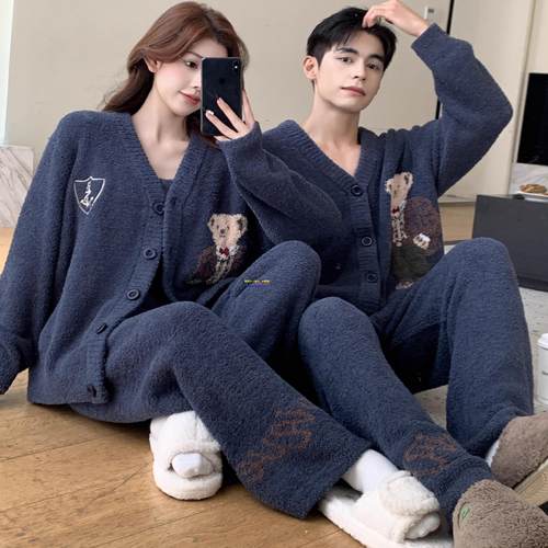 日本GP秋季软绵绵睡衣情侣套装