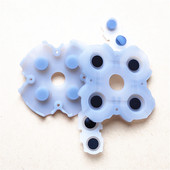 PS5手柄原装 导电胶十字方向键ABXY胶垫三角方框圆圈新老版 皮垫