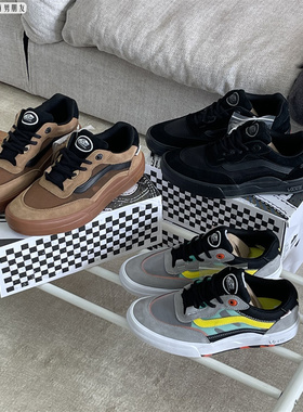 VANS WAYVEE 黑色skate低帮专业运动滑板鞋VN0A5JIABKA