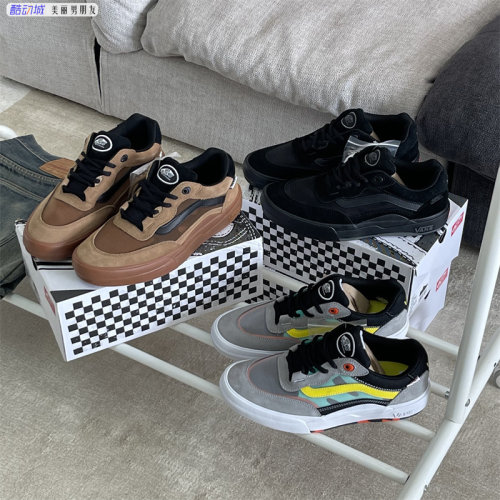 VANS范斯男女系带滑板鞋