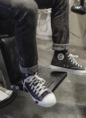 PRO KEDS ROYAL HI 经典黑白蓝色高帮男女鞋帆布鞋PK54476/5/7