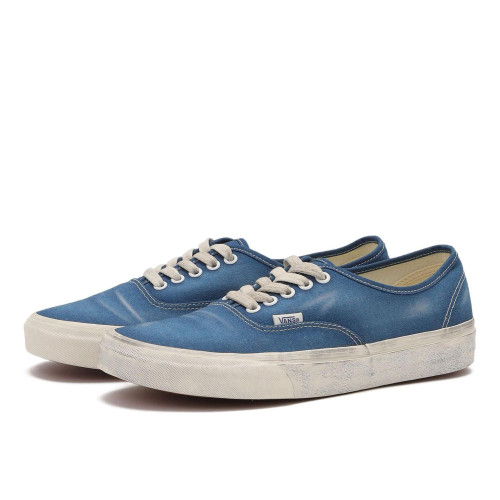 VANS范斯Authentic红蓝黑脏脏鞋低帮做旧水洗帆布鞋VN000BW5CJE