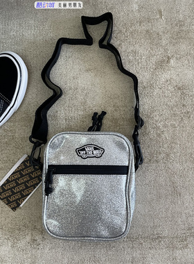VANS 银色男女斜挎包腰包胸包新款情侣运动包VN0A4C2VYBT/BH1YBT