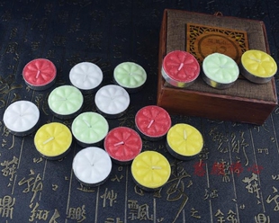 茶烛茶蜡烛无烟无味茶烛煮茶熏香祈祷照明酒吧油灯小蜡烛10盒 包邮