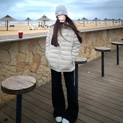 美式低腰辣妹微喇牛仔裤女