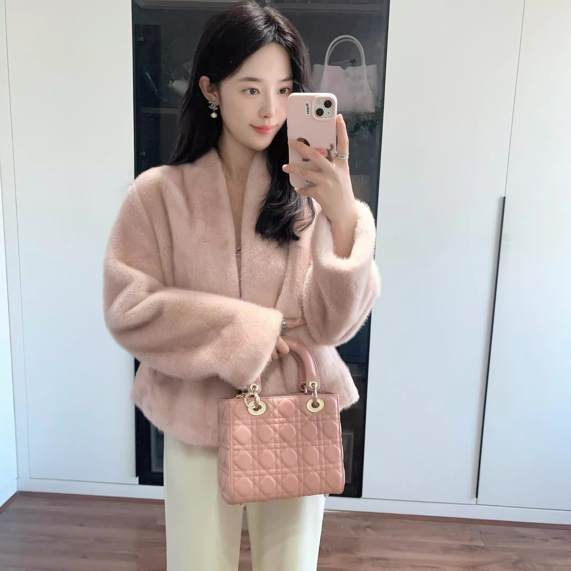 2025冬季新款时尚百搭皮草外套