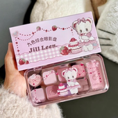 jill leen九色眼影jilleen小熊面部综和盘jillleen大地色jiilleen