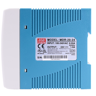 明纬MDR-20薄型导轨开关电源