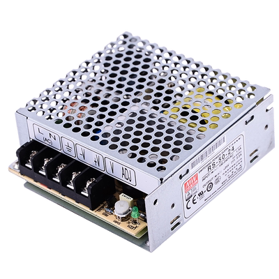 明纬RS-50直流开关电源5V12V24V