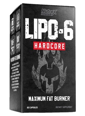 保税仓Nutrex Lipo6 black Strong concentration fat reduction
