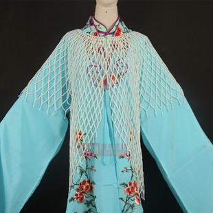 戏曲演出花旦小姐服装披肩贵妃公主娘娘红娘仿珍珠云肩 珍珠衫