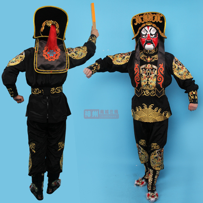 全套川剧变脸服装盘金变脸服套装