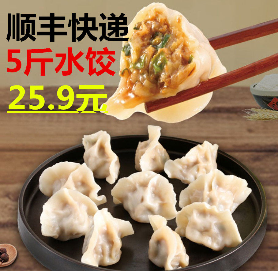 三鲜羊肉手工水饺山东速冻饺子蒸饺煎饺冷冻食品速食早餐半成品