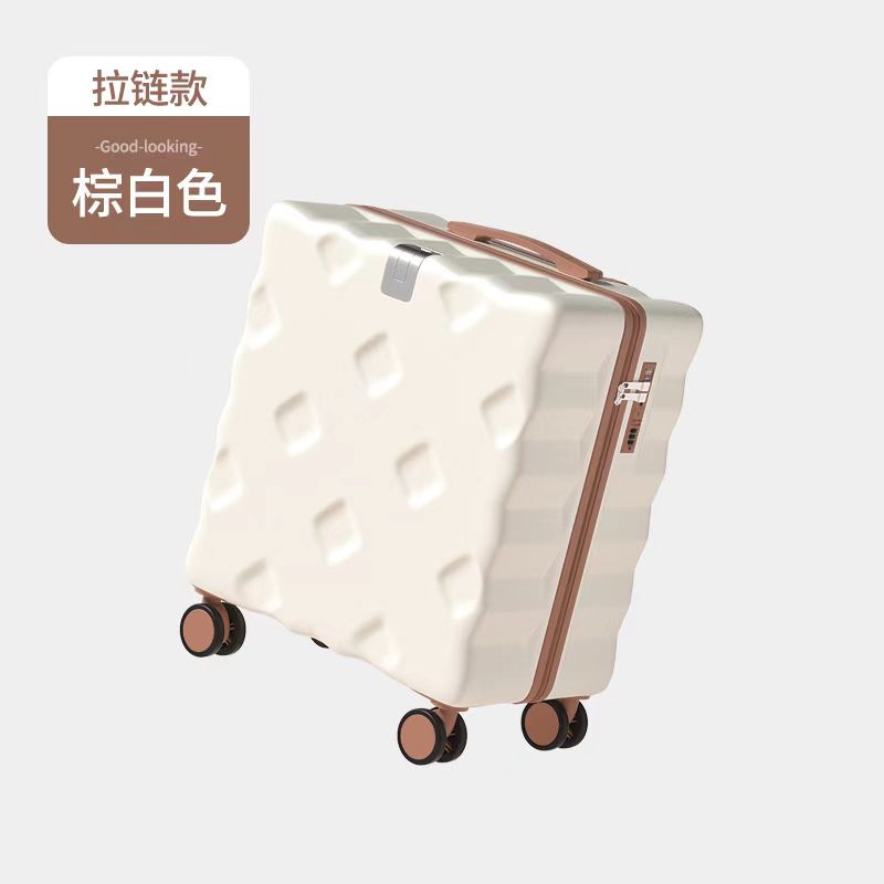 登机箱小型饼干行李拉杆箱18寸20寸女静音万向轮多功能旅行箱轻便