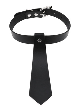 pu皮皮带扣情侣领带款项链