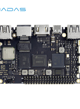 【官方正品】Khadas VIM1S卡片电脑S905Y4支持AV1格式4K60fps解码